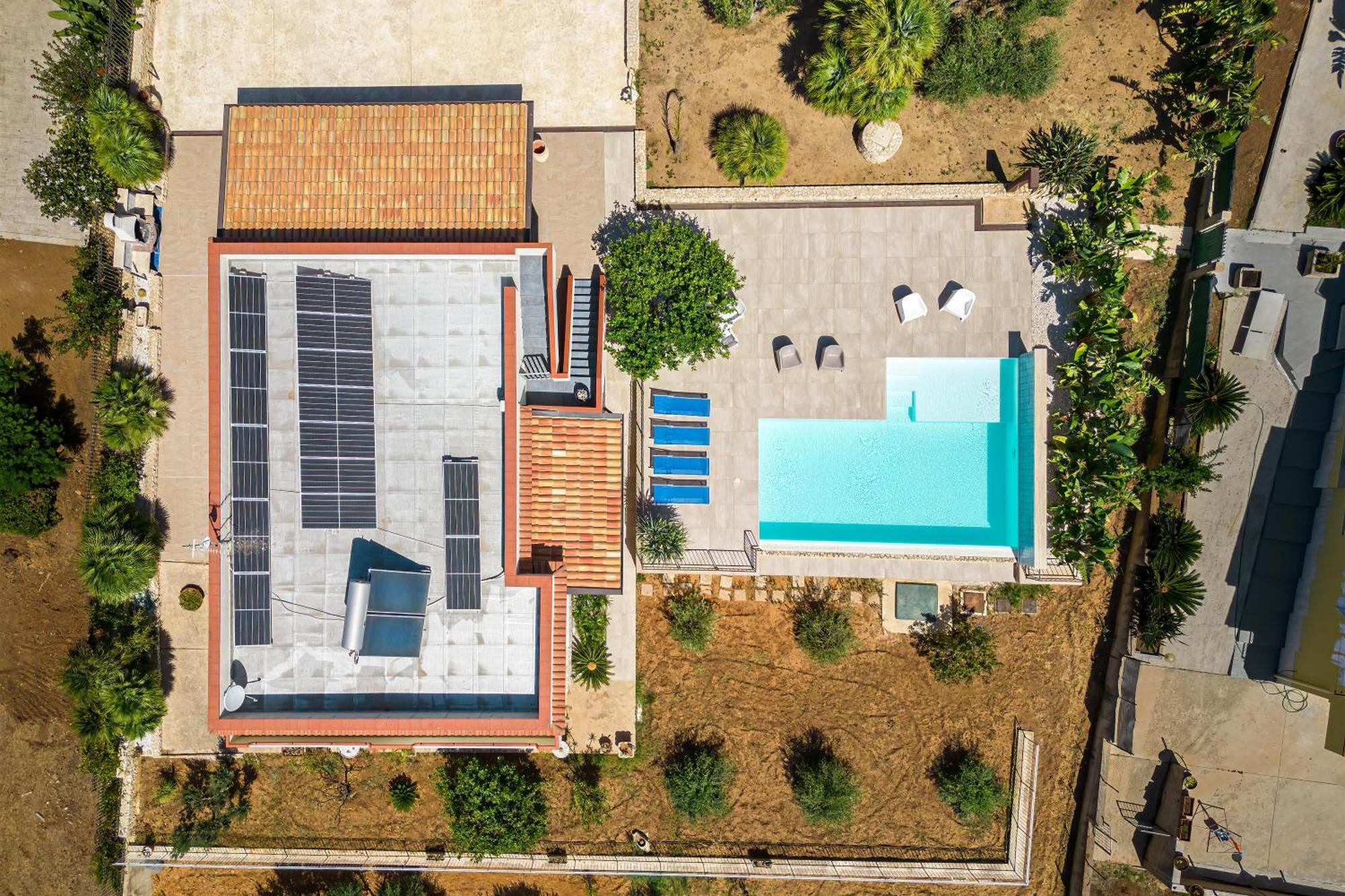 Villa Dellacqua Alcamo Marina Exterior foto